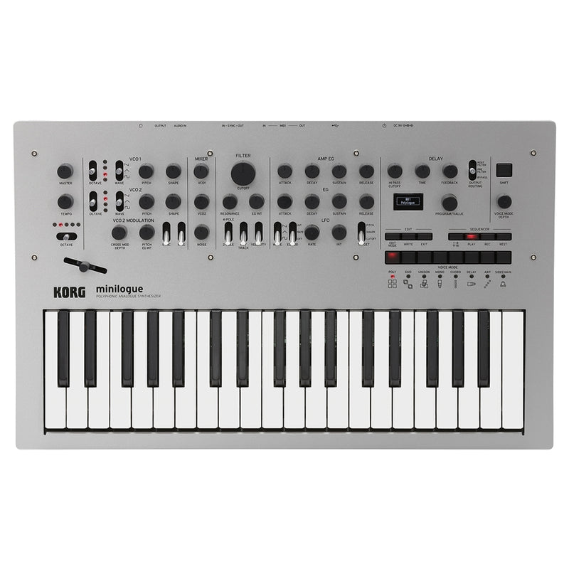 Korg MINILOGUE Sintetizzatore analogico polifonico pro a 4 voci programmabili