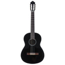Yamaha C40BLII Chitarra Classica legno 4/4 con Corde in Nylon, Nero