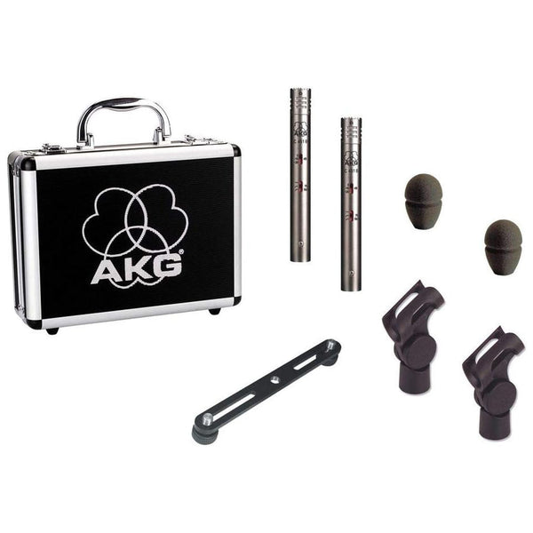 AKG C451 B/ST Matched Pair Microfoni Pro Cablato x batteria, chitarre acustiche