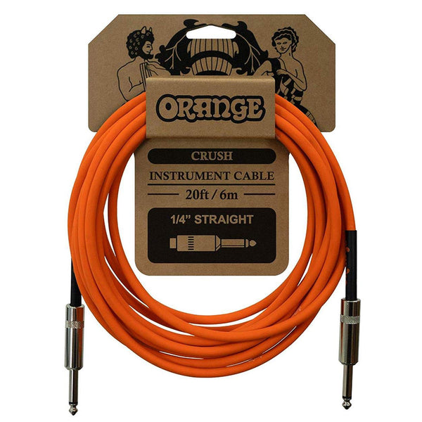 Orange CA036 Instrument Cable Jack Mono Dritto 6.3mm a Jack Mono Dritto 6.3mm
