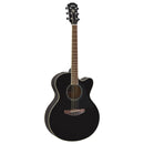 Yamaha CPX600 BL BLACK Chitarra Elettroacustica Cutaway Medium Jumbo Nero lucida