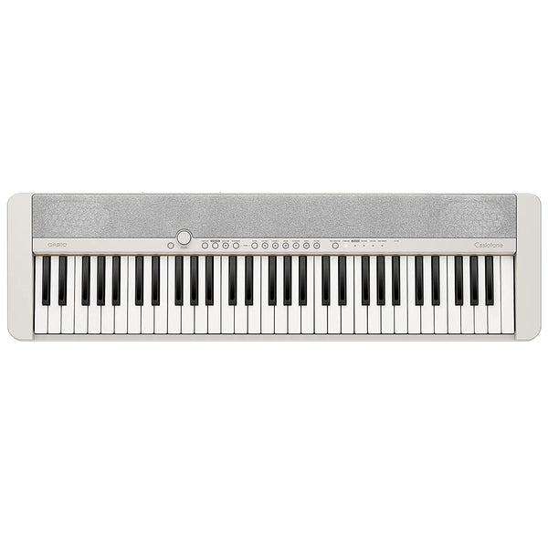 Casio CT-S1-76WH Casiotone Tastiera digitale dinamica 76 Tasti porta USB, Bianco