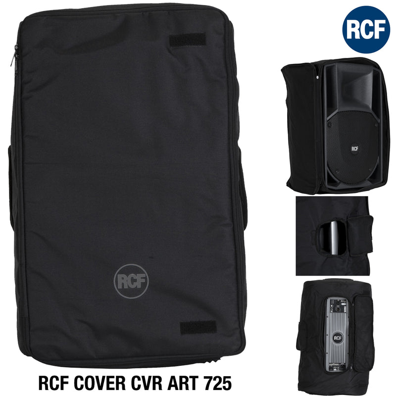 RCF CVR ART 725 Cover protezione e trasporto x Monitor Cassa ART 725-A MK4, Nero