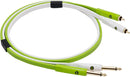 NEO OYAIDE D+ RTS Class B 3mt Cavo Audio Pro 2x RCA Maschio a 2x Jack 6.3 Mono - GlobalNet Shop