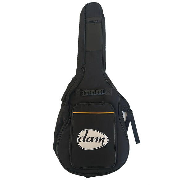 Dam DBC12 Borsa x chitarra classica robusta e con imbottitura da 12 mm, Nero