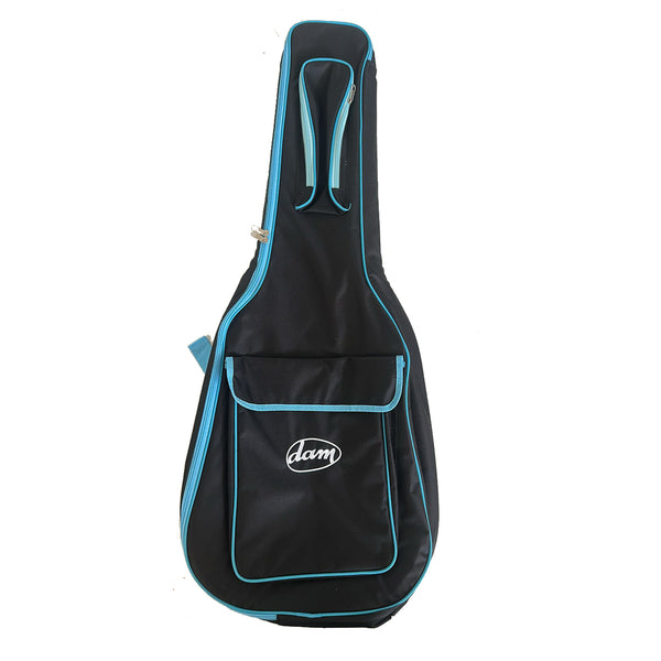 Dam DBE12 Borsa x chitarra elettrica robusta e con imbottitura da 12 mm, Nero