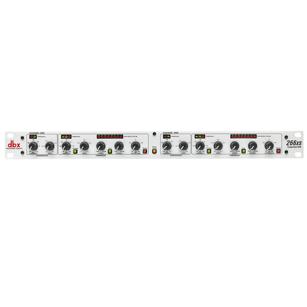 Dbx 266xs Compressore Limiter e Gate audio con compressione brevettata Overeasy