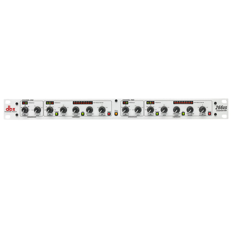 Dbx 266xs Compressore Limiter e Gate audio con compressione brevettata Overeasy