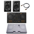 Pioneer Dj DDJ-FLX4 Controller + Casse DM-40D-BLK + DECKSAVER DSPC DDJFLX4 +Cavo