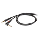 Proel DHG120LU6 Cavo audio jack mono 6.3 mm e jack mono 6.3 mm ad angolo 6mt