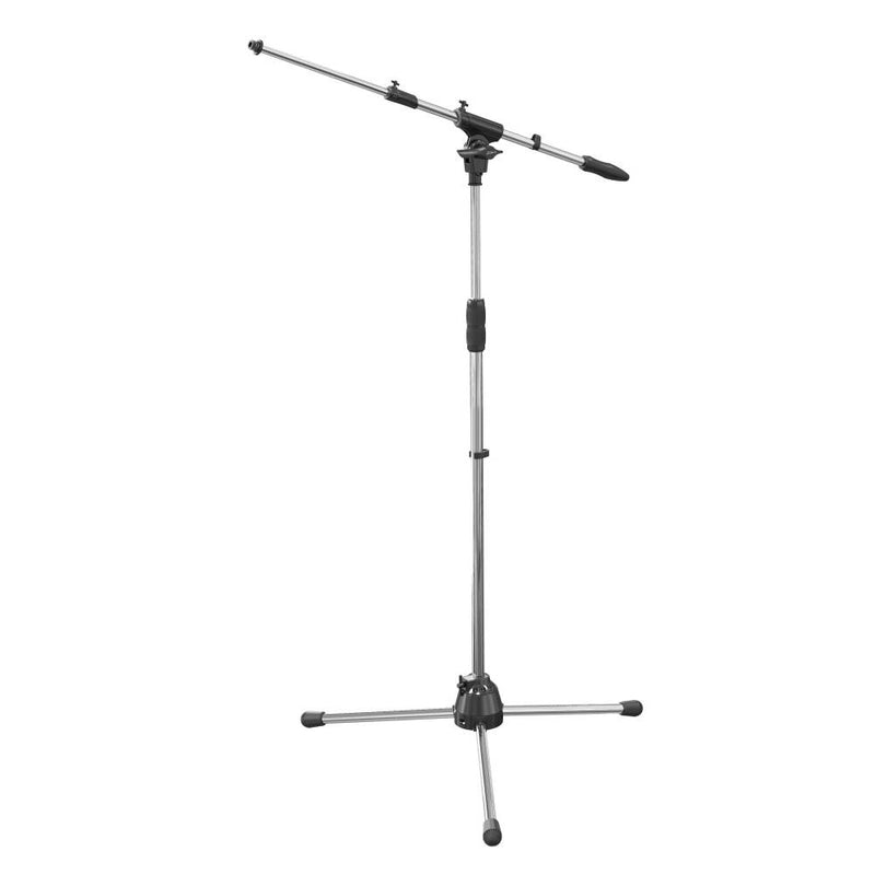 Proel DHPMS55 Asta Microfonica Pro a giraffa telescopica base tripoide, Cromato
