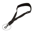 Proel DHSTRAP800 Tracolla imbottita x Sax in Nylon robusto gancio metallo, Nero