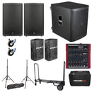 PROEL DIVA15A COPPIA con Cover + DIVASUB18A +DHSS50KIT+MQ10FX+BAG+PROKARTXL+Cavi