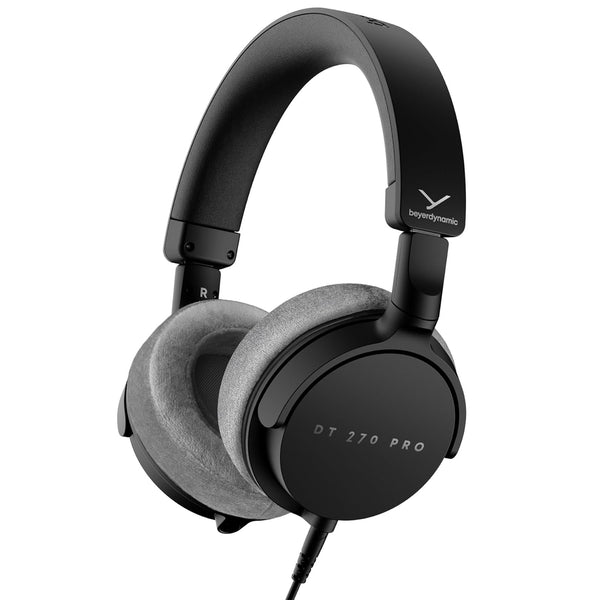 Beyerdynamic DT 270 PRO 45 Ohm Black Cuffia Pro cablata x applicazioni studio, Nera