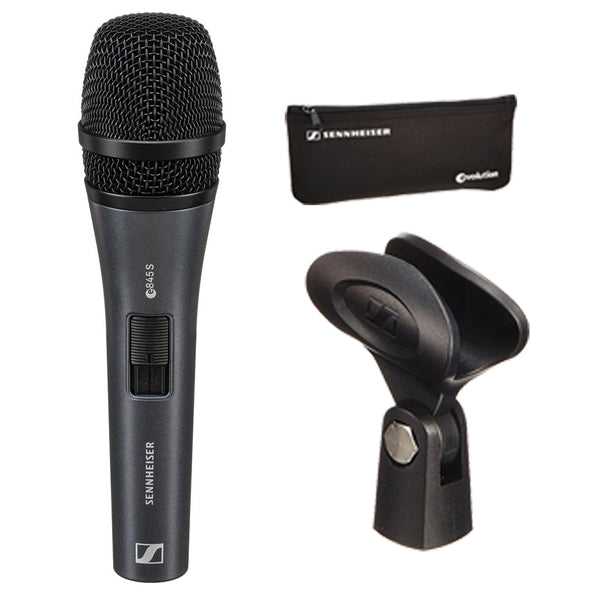 B-STOCK GARANTITO Sennheiser E845S Microfono Dinamico x voce + supporto astuccio