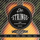 Eko Acoustic Guitar Set 12-53 16100402 Corde Bronzo x Chitarra Acustica Blister