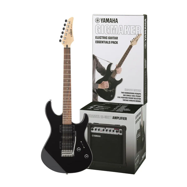 Yamaha ERG121GPII-BLK Gigmaker Essential Pack Chitarra Elettrica + Amp e Access.