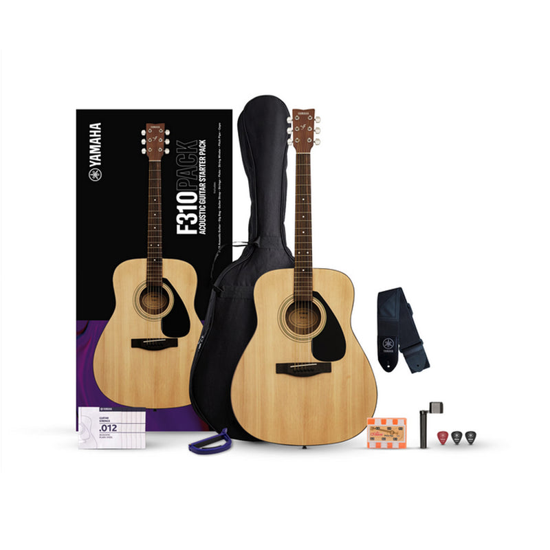 Yamaha F310PII NT Pack Chitarra Acustica Natural + kit Accessori