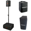 Proel FREETWOX Sist. a Batteria 400w+FREESUBX Sub. a Batteria 600w +KP210D+COVER