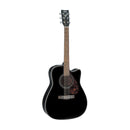 Yamaha FX370C BL Black Chitarra Elettroacustica per studenti o esperti, Nero