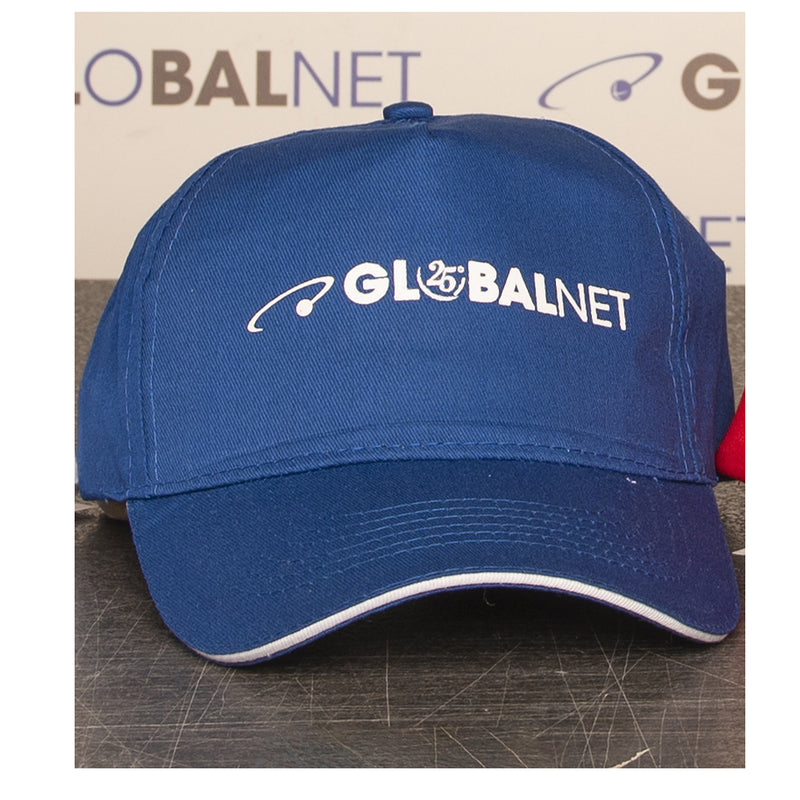 Global Net GLN CAP 02 Cappellino Berretto con visiera rigida, Blu