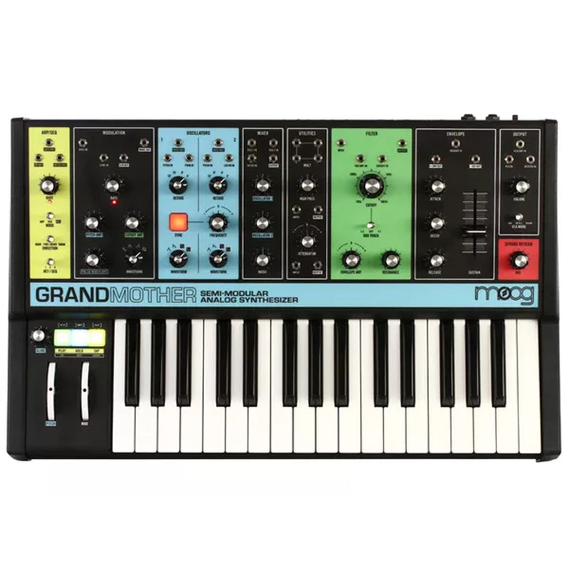 Moog GRANDMOTHER Sintetizzatore semi-mod. analogico arpeg. sequencer riverbero