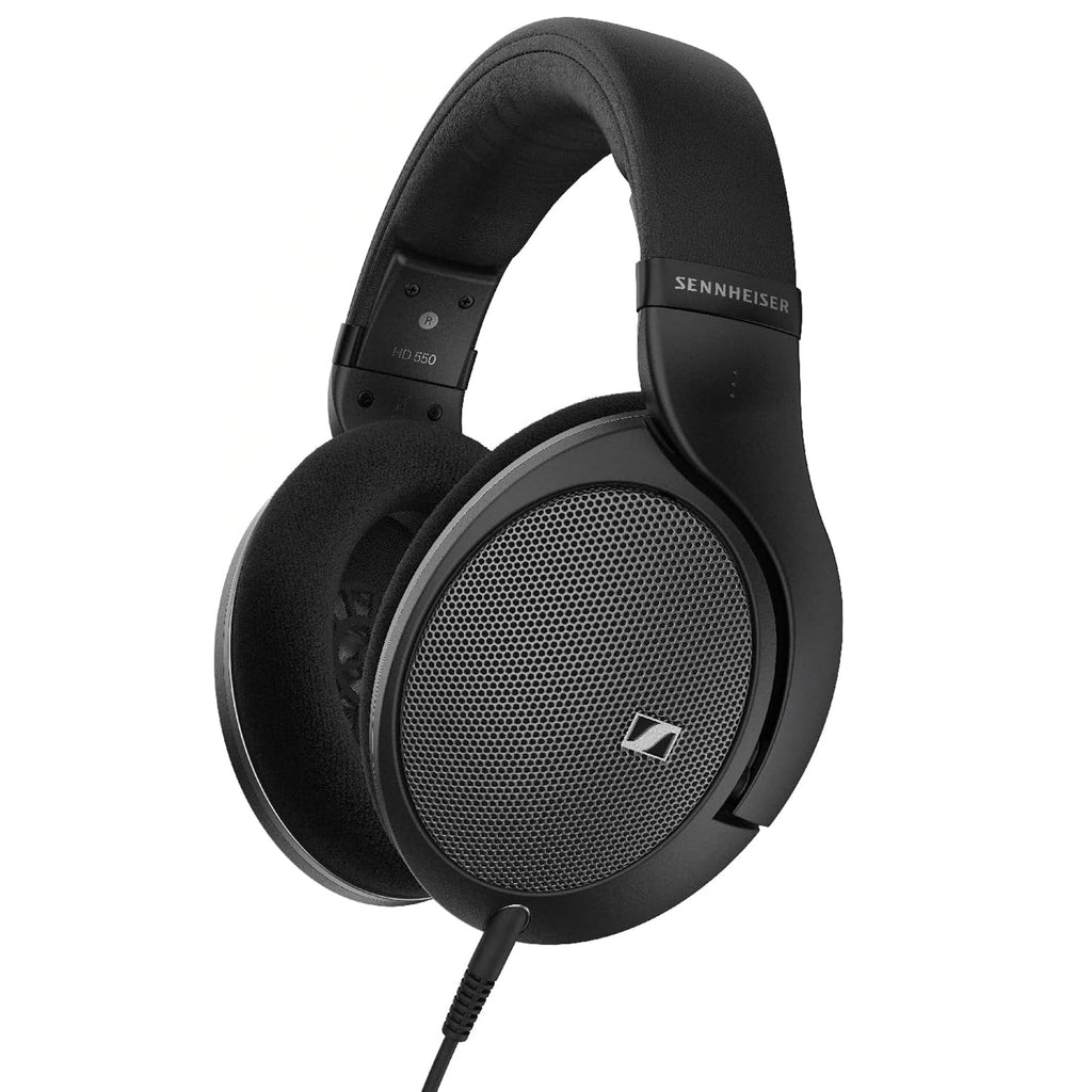 Sennheiser HD 550 Cuffie Aperte con Cavo - Studio Dinamico Nero