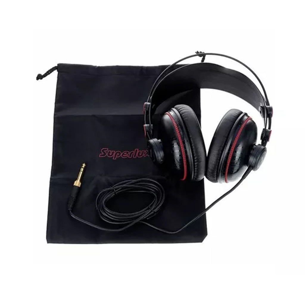 Superlux HD662 Cuffia monitor da studio chiuse con cavo e senza microf