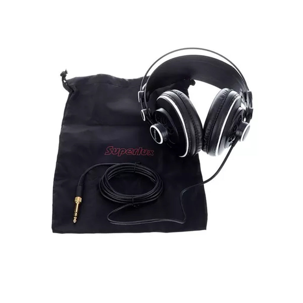Superlux HD681F Cuffia monitor semiaperta con cavo e senza microfono