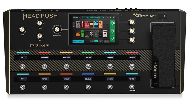 HEADRUSH PRIME Potente Guitar FX avanzato processore multi-core vasta libr. EFX