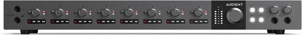 Audient iD48 Interfaccia audio pro USB-C 24 In / 32 Out e 8 Preamp Mic