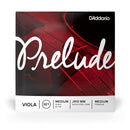 D'Addario J910 MM Prelude Viola String Corde x Viola Tensione Media Scala Media