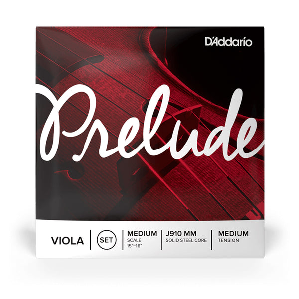 D'Addario J910 MM Prelude Viola String Corde x Viola Tensione Media Scala Media