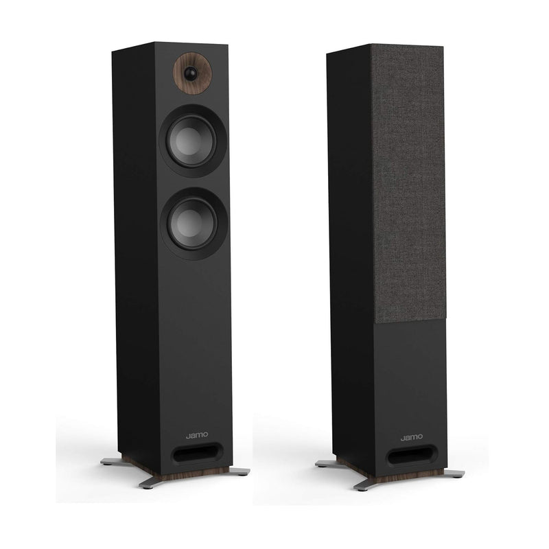 Jamo S 807 Coppia Casse Passive da pavimento con potenza di 100w RMS, Nero