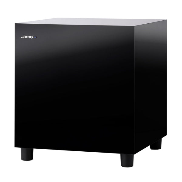 Jamo SUB 210 Subwoofer attivo da pavimento Woofer 8" bass-reflex 200W picco Nero