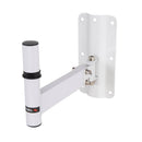 Proel KP565WH Supporto acciaio tubolare a parete x Diffusori audio, Bianco Opaco - GlobalNet Shop