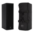 RCF KX 515-A Diffusore Attivo 2Vie potenza 2000w RMS + RCF CVR60688 Cover, Nero