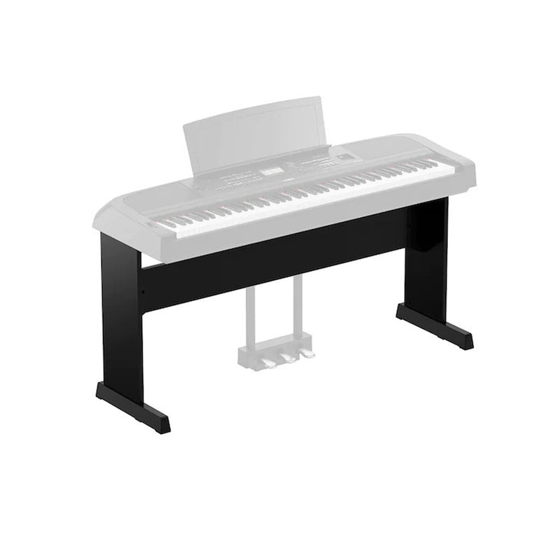 Yamaha L-300B Supporto Stand in legno fisso, x Pianoforte digitale DGX-670 Nero