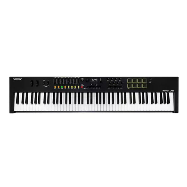 Nektar IMPACT LX88 MK3 Tastiera Controller MIDI e USB a 88 Tasti Sensibili, Nero