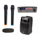 Audiodesign M2 10W/L Trolley Batteria Diffusore Attivo+2Mic Palm. Wireless 300w