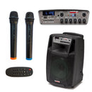 Audiodesign M2 12W/L Trolley Batteria Diffusore Attivo+ 2Mic Palm. Wireless 450w