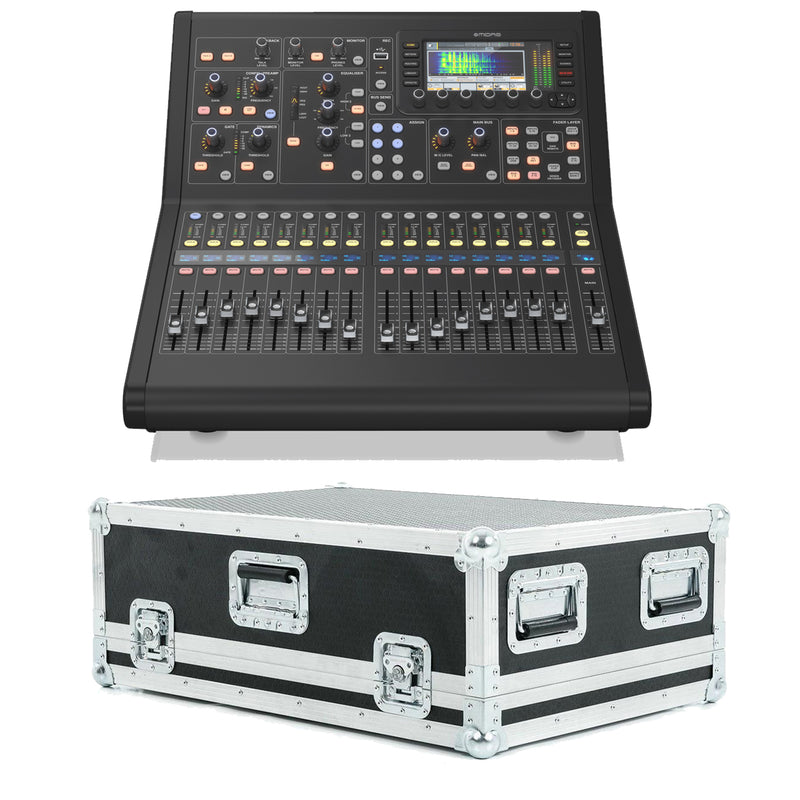 Midas M32R LIVE Mixer Console Dig. Multitrack studio 40 can. + Midas Flightcase