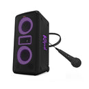 Klipsch MIAMI BLACK Trolley Cassa 80w batteria IPX4 bluetooth USB Mic cablato - GlobalNet Shop