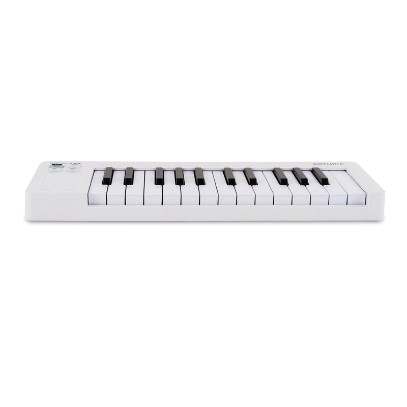 Arturia MICROLAB MK3 WHITE Tastiera controller MIDI 25T sensibile alla dinamica