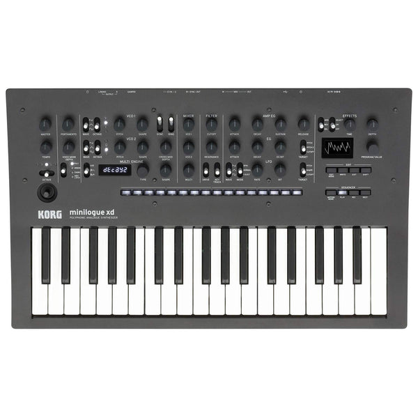 Korg MINILOGUE XD BK Sintetizzatore analogico polifonico 4 voci professionale