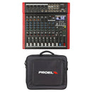 Proel MQ1222X Mixer Pro 12In 6PreAmpMic HQ+99FX+Bluet./USB x Canto Live + Borsa