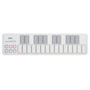 Korg nanoKEY2-WHT Tastiera USB-MIDI a 25 tasti, serie micro, ergonomica, Bianco