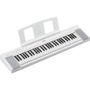 Yamaha NP-15WH WHITE PIAGGERO Pianoforte Tastiera Digital portatile batterie 61T