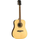 Eko ONE D150E NATURAL Chitarra acustica elettrificata Dreadnought 20T con FPII