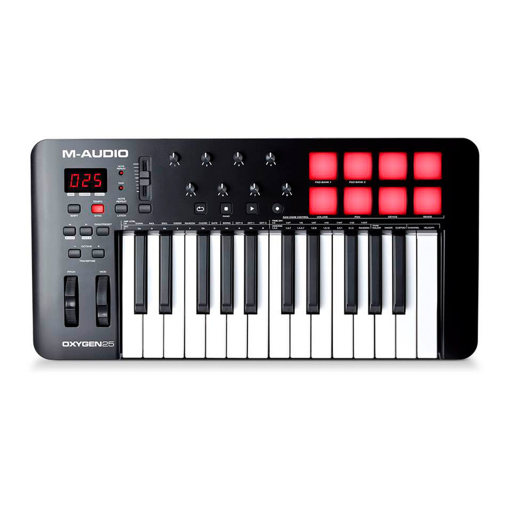 M-Audio OXYGEN25 MKV Tastiera Keyboard controller MIDI USB e Smart Con